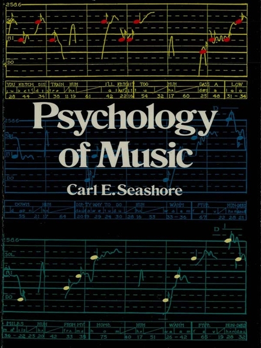 Title details for Psychology of Music by Carl E. Seashore - Available